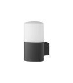 Aplique de pared exterior en aluminio gris oscuro E27 IP44 - Imagen 3