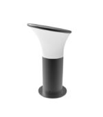 Bolardo exterior E27 IP44 en aluminio gris oscuro 30cm - Imagen 2