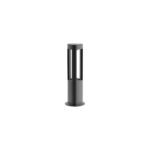 Baliza exterior GX53 IP44 gris oscuro Ø170mm 500mm aluminio - Imagen 2