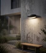 Aplique LED exterior 9W 3000K 420lm IP54 pared