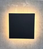 Aplique de pared LED exterior 10W 3000K IP54 396lm blanco - Imagen 2