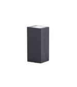 Aplique de pared LED exterior 6.5W 3000K IP54 doble emisión gris oscuro - Imagen 4