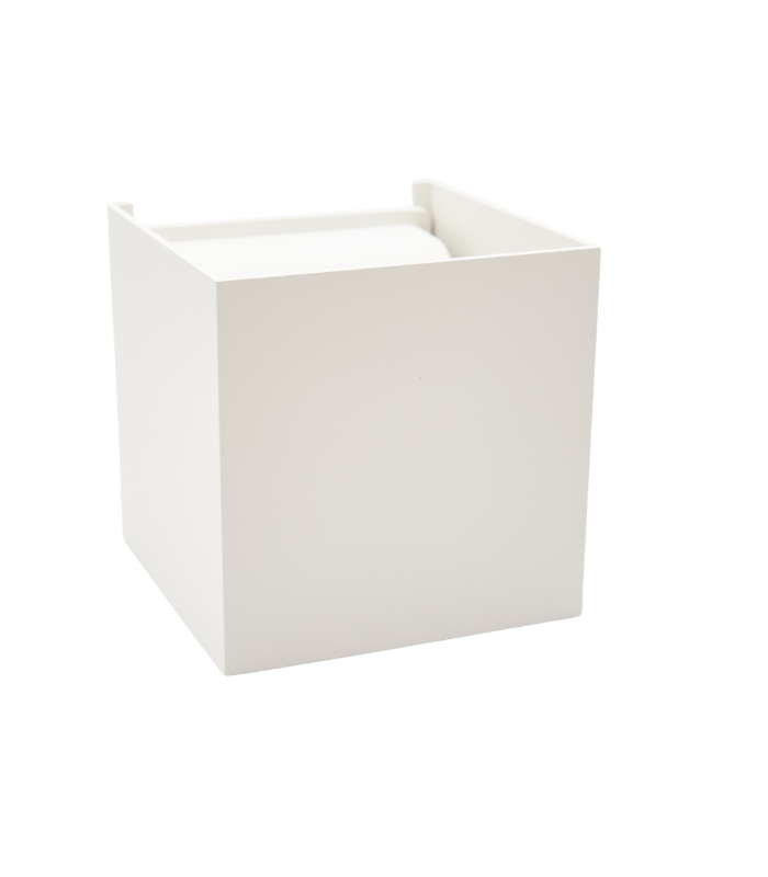 Aplique de pared LED exterior 6.5W 3000K IP54 ajustable doble emisión blanco - Imagen 6