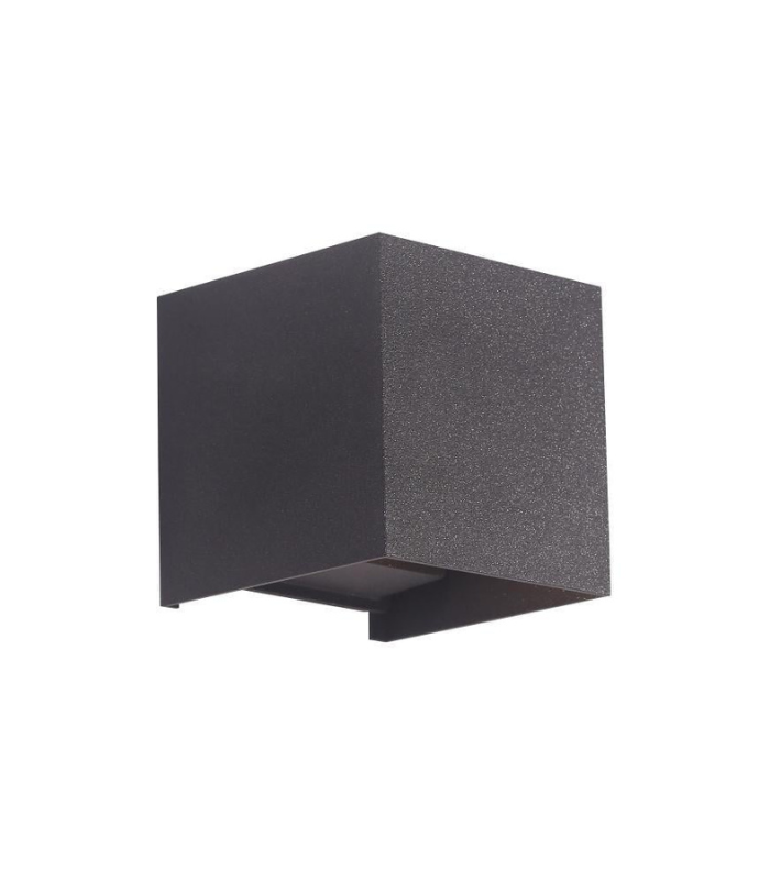 Aplique de pared LED exterior 6.5W 3000K IP54 ajustable doble emisión gris - Imagen 5