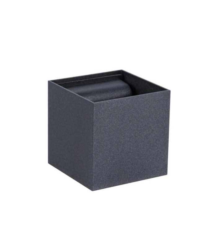 Aplique de pared LED exterior 6.5W 3000K IP54 doble emisión negro mate - Imagen 2