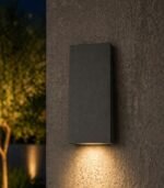 Aplique de pared LED Illus Illumination 3.5W 3000K IP65 gris exterior