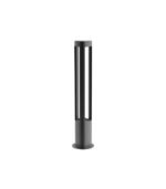 Baliza exterior GX53 IP44 gris oscuro Ø170mm 800mm aluminio - Imagen 2