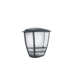 Aplique de pared exterior E27 IP44 aluminio gris oscuro - Imagen 3