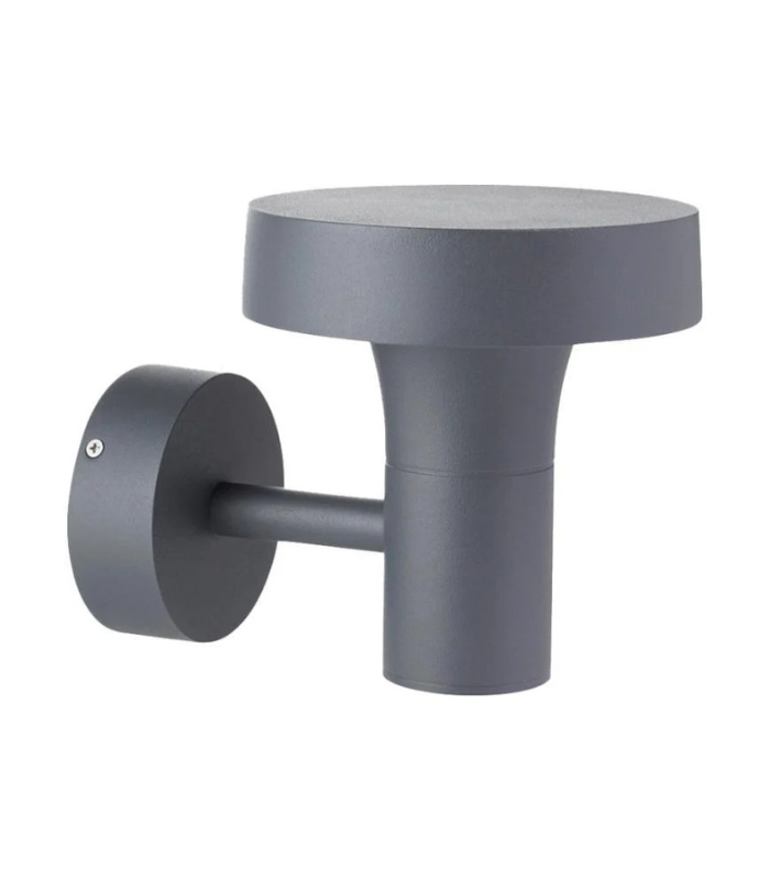 Aplique de pared LED exterior 12.5W 3000K IP65 500lm gris oscuro - Imagen 3