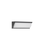 Aplique de pared LED exterior 13W 3000K IP65 1000lm gris oscuro - Imagen 2