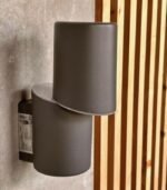 Aplique de pared LED exterior 13W 3000K IP65 370lm 280º gris oscuro - Imagen 3