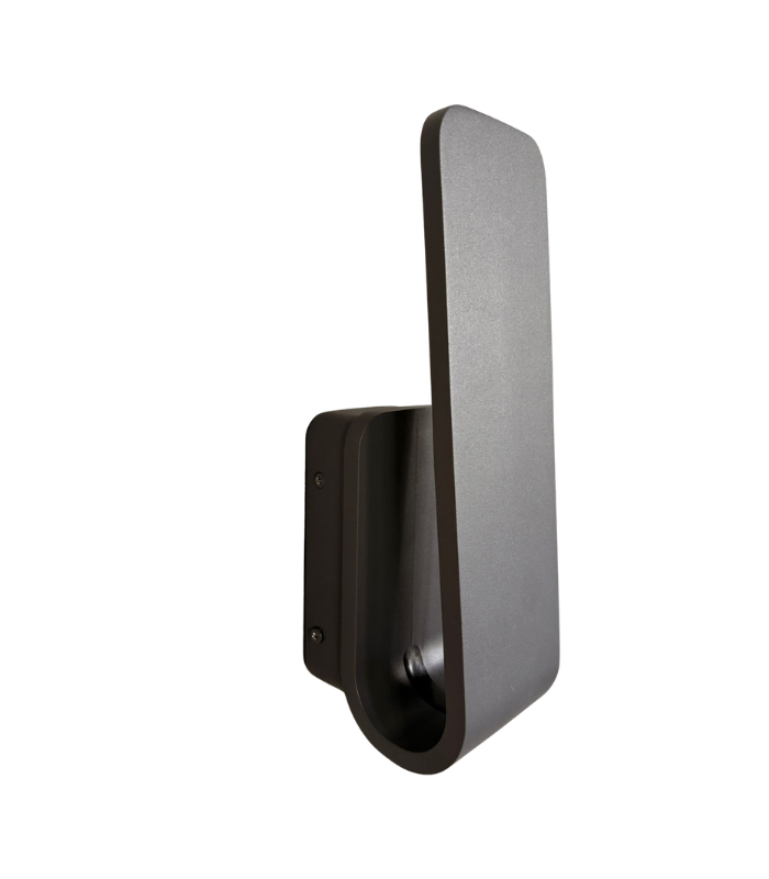 Aplique de pared LED exterior 7W 3000K IP65 530lm gris oscuro - Imagen 4