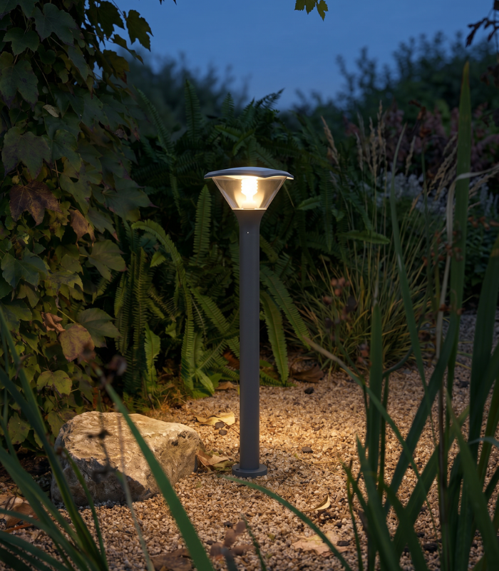 baliza_jardin_exterior_e27_ip54_800mm_aluminio_gris_oscuro_1(1) Baliza de jardín exterior E27 IP54 800mm aluminio gris oscuro - Imagen 1