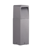 Baliza de jardín exterior LED 13W 3000K 250lm IP65 aluminio gris oscuro 300mm - Imagen 3
