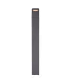 Baliza de jardín exterior LED 13W 3000K 250lm IP65 aluminio gris oscuro 800mm - Imagen 5