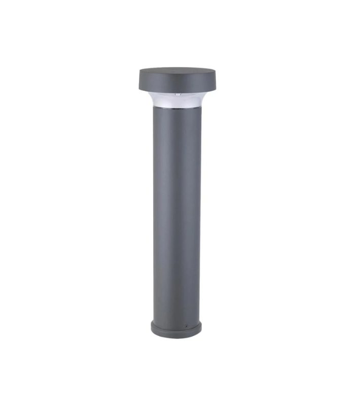 Baliza LED exterior 12.5W 3000K 790lm IP65 gris oscuro 60cm - Imagen 3
