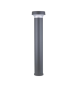 Baliza LED exterior 12.5W 3000K 790lm IP65 gris oscuro 80cm - Imagen 3