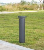 Baliza LED exterior 13W 3000K 220lm IP54 gris oscuro 60cm - Imagen 2