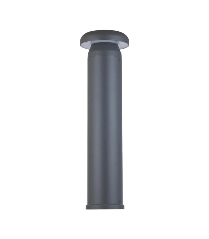Baliza LED exterior 13W 3000K 220lm IP54 gris oscuro 60cm - Imagen 4