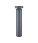 Baliza LED exterior 13W 3000K 220lm IP54 gris oscuro 60cm - Imagen 3