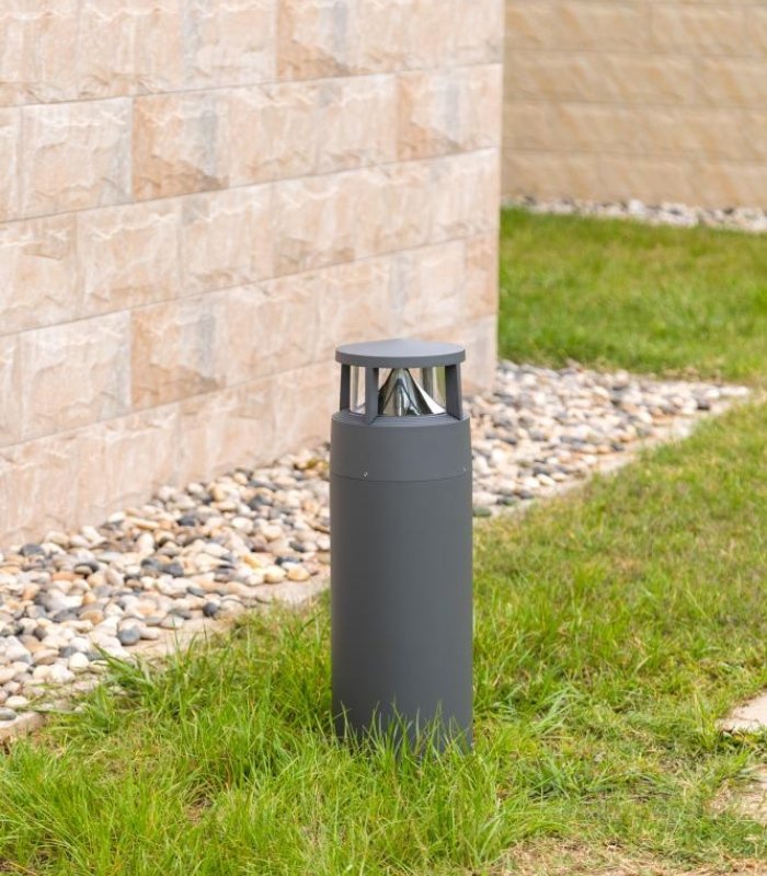 baliza_led_exterior_13w_3000k_ip65_gris_oscuro_60cm_1 Baliza LED exterior 8.5W 3000K 385lm IP65 gris oscuro 75cm - Imagen 1