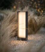 Baliza LED exterior 20W 3000K 480lm IP65 gris oscuro 50cm