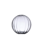 Lámpara colgante cristal transparente y negro E27 IP20 diseño moderno Ø200 - Imagen 3