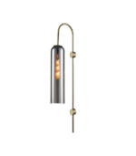 Aplique de pared moderno bronce E27 IP20 diseño tubular 770mm - Imagen 3