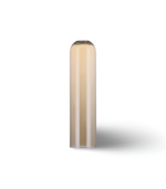 Aplique de pared moderno dorado E27 IP20 diseño tubular 770mm - Imagen 2