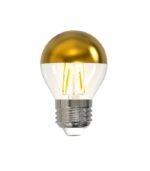 Bombilla LED E27 filamento dorada regulable 4.5W 2700K 400lm CRI90
