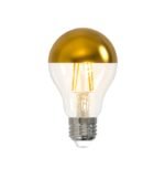 Bombilla LED E27 filamento dorada regulable 7W 2700K 400lm CRI90
