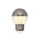 Bombilla LED E27 filamento gris regulable 4.5W 2700K 400lm CRI90