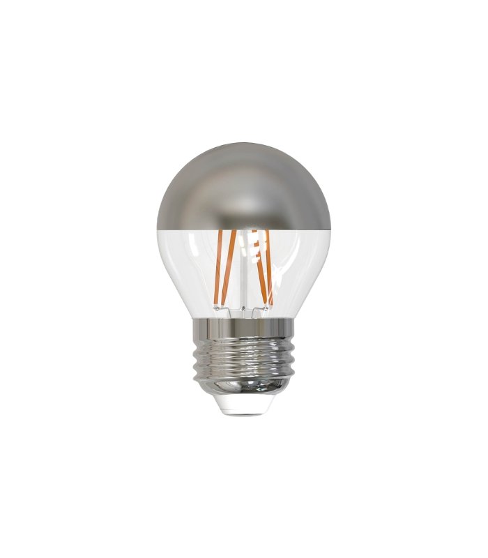 Bombilla LED E27 filamento gris regulable 4.5W 2700K 400lm CRI90 - Imagen 2