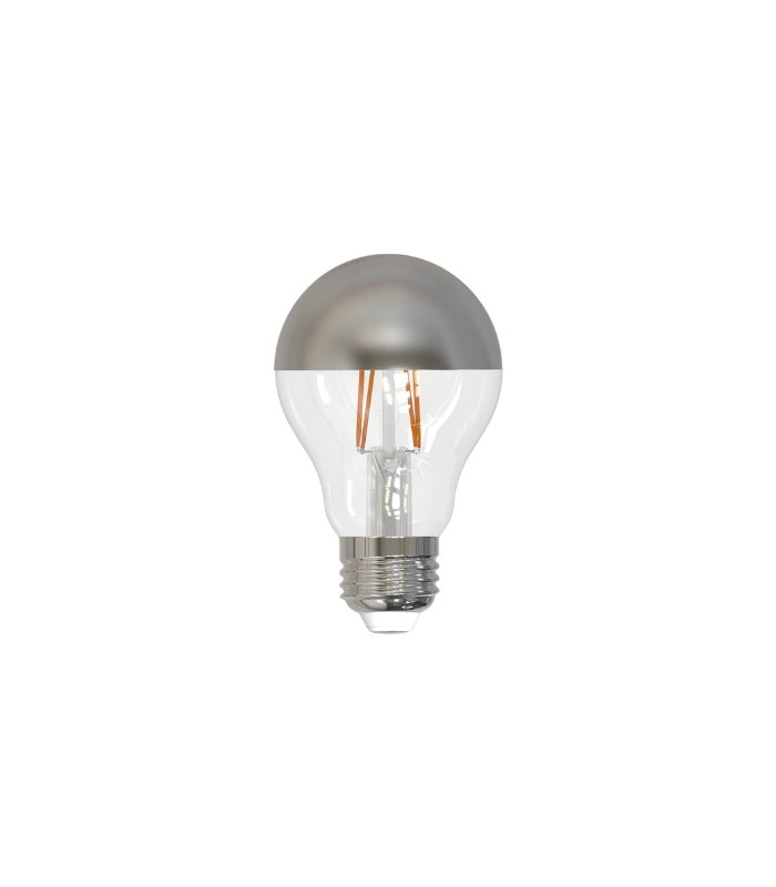 Bombilla LED E27 filamento gris regulable 9W 2700K 900lm formato grande CRI90 - Imagen 2