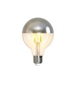 Bombilla LED E27 filamento gris regulable 9W 2700K 900lm formato XL CRI90
