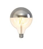 Bombilla LED E27 filamento gris regulable 9W 2700K 900lm formato XXL CRI90