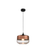 Lámpara colgante decorativa cobre E27 IP20 diseño moderno Ø250x250mm - Imagen 3